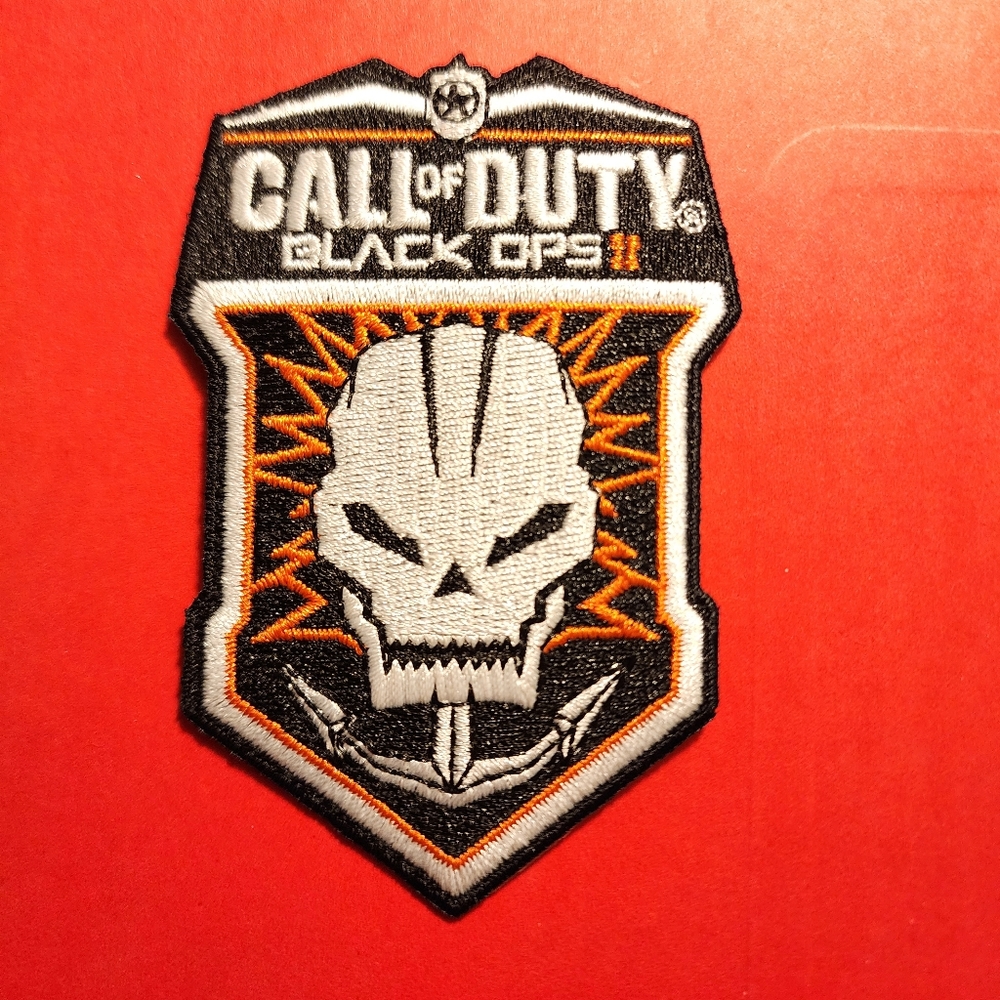 Call of Duty Black Ops Embroidered Iron On Patch